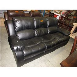New - Bonded power reclining sofa