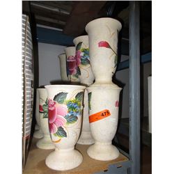 12 New pottery vases