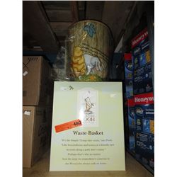 4 New "Winnie the Pooh" wastebaskets