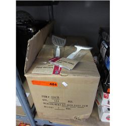 Case of new nylon slotted spatulas