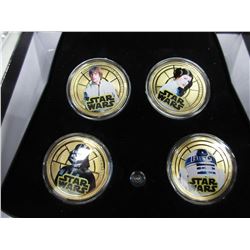 2011 Star Wars: Gold-Plated Coin Set