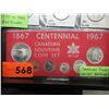Image 1 : 1967 Canadian Centennial coin set
