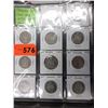 Image 1 : 11 Canadian 50 cent coins