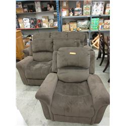 New - Reclining Microfiber sofa, loveseat & chair