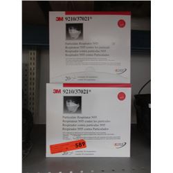 6 Cases of new N95 respirator masks