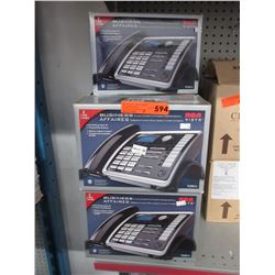 7 New corded telephones