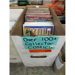 100 Assorted comic books - approximate count.
