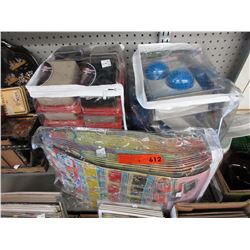 3 Bags of assorted new products