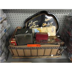 Tins and other collectible items