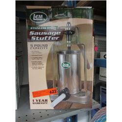 LEM stainless steel sausage stuffer