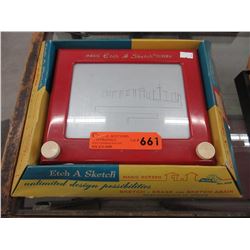 Vintage Etch A Sketch in original box
