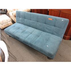 New Sofa/Bed - Blue Microfiber