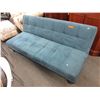 Image 1 : New Sofa/Bed - Blue Microfiber