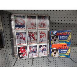 2 Boxes of 1990 hockey cards