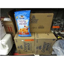 3 Cases of Crispy Minis Rice chips