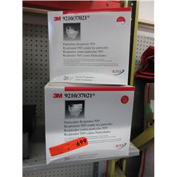 6 New boxes of N95 Respirator masks