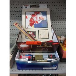 Assorted sports memorabilia