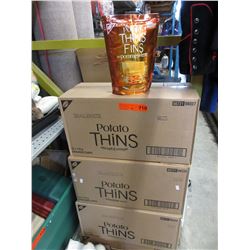 4 Cases of Potato Thins - assorted flavours