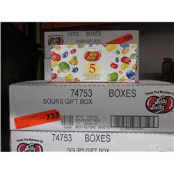 Case of Jelly Belly "Sours" gift boxes