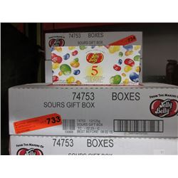 Case of Jelly Belly "Sours" gift boxes