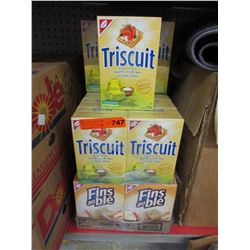 3 Cases of assorted Christie crackers