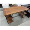Image 1 : New - Desk with open shelving on the sides