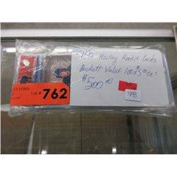 100 Hockey Rookie cards