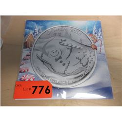 2015 CDA Christmas Gingerbread Man $20 Silver coin