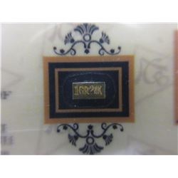 2 x .9999 Fine Gold Bullion Bars - 1 grain each