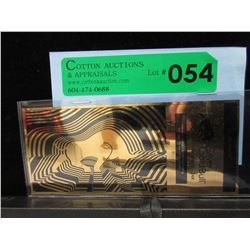 .999 Gold Bullion 1/10th Gram Bill