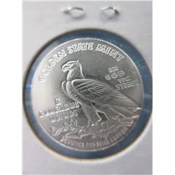 RARE! MINTING ERROR! Indian Head/Eagle round
