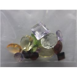 22.5 CTW Assorted Cut & Colour Gemstones