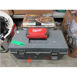 Used tools & a disposable barbecue pan