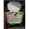 Image 1 : Used sewing box and paint set