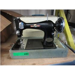 Vintage "Domestic" portable sewing machine
