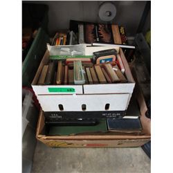 3 Boxes of used books