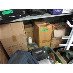 Shelf lot of new mini plant pots, vases & more