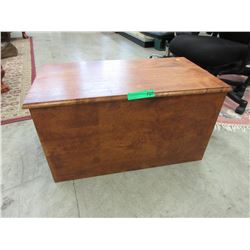 Used wood toy chest