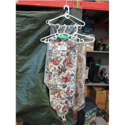 5 New fabric table runners