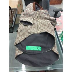 2 New hooded dog coats