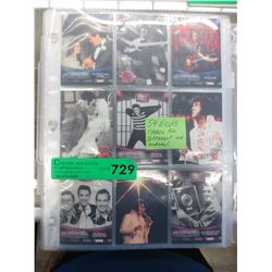54 Elvis trading cards