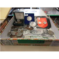 World coins, tokens & currency