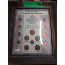 "Canadian History of Pennies" collection