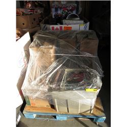 Skid of vintage LP records