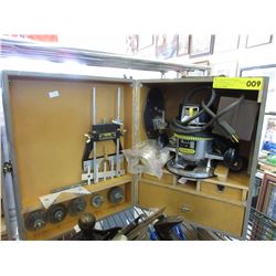 Used Stanley electric router with accessories