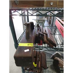 Vintage wood plane & 4 joiner planes