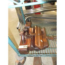 Vintage wood planer & 4 wood joiners