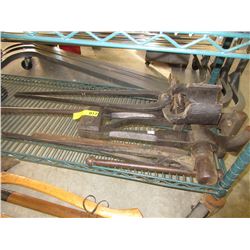 Cast metal blacksmith & forging tools