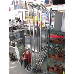 Used industrial clothing rack