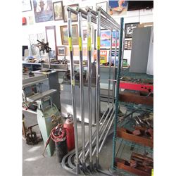 Used industrial clothing rack